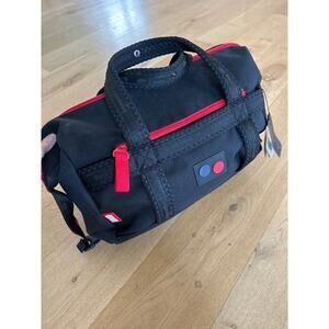 Pinqponq Sneaker Freaker Karavan Duffle Bag in Black & Red - NWT